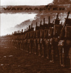 Warmasterin esikoisalbumin, "First War", kansikuva, jossa näkyy vanhanaikainen valokuva sotamiehistä. Miehistö marssii säntillisesti kaukaisuuteen kiväärit olkapäillään ja jokaisella samanlaiset varusteet yllään. Taivas on vaalea, yläosassa bändin logo.