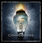 Chaos Divinen "Avalon"-nimisen albumin etukansi. Kvuassa näkyy himmenevä hehkulampun polttimo, jonka päällä näkyy pienikokoisen liekehtivän kaupungin siluetti mustana. Tausta on sähkönsinen. Kuvaa kehystää koristeelliset reunaviivat.