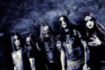 Dark Funeralin sakki seisoo kylmänsinisessä valokuvassa. Kuvassa viisi blackmetallistia, joista jokainen pitkähiuksinen mies ja jokaisella corpse maskit naamalla. Heistä kaikilla mustaa vaatetta yllä.