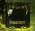 Vanguardin albumin "Hydralchemy" etukannessa vihertävä tausta, jonka päälle sullottu tumma laatikko, jonka yläosassa Vanguardin logo ja alhaalla albumin nimi kirjoitettuina kellertävin krijaimin. Bändin logon alkukirjaimessa killuu hohtava keijukainen.