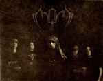 Promovalokuva Swornin miehistöstä. Kuvassa tummanruskea värimaailma ja siinä erottuu epäselvästi rivissä seisovia miehiä, joiden yläpuolella risukasaa muistuttava black metal -logo.