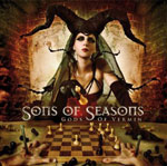 Sons of Seasonsin albumin "Gods of Vermin" etukannessa jumalaton nainen, jolla suuret sarvet päässä ja yllään huntu, korsetti, sekä pitkävartiset hansikkaat. Naisen silmäluomet mustiksi värjätyt. Naisen edessä pöydällä shakkilauta, jossa nappulat sikin so