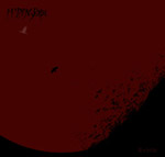 My Dying Briden "Evinta"-albumin etukannessa pelkistetty tummanpunainen väri, jonka oikeassa alakulmassa mustia lintujen siluetteja. Kuvan vasemmassa yläkulmassa mustalla värillä My Dying Briden logo.