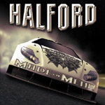 "Made Of Metal" -albumin kannessa suurin rautaisin kirjaimin lukee Halford. Logon alla ralliauto, joka kaahaa pikitiellä synkän taivaan alla. Auton etuosassa lukee "Made Of Metal" ilman lainausmerkkejä.