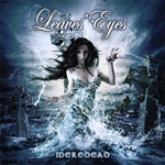 Leaves' Eyesin "Meredead"-albumin etukansi on sinertävä ja siinä näkyy piirrettynä mustahiuksinen nainen, joka kohoaa meren tyrskyistä. Kuvan yläosassa kaunokirjoituksella Leaves' Eyesin logo.