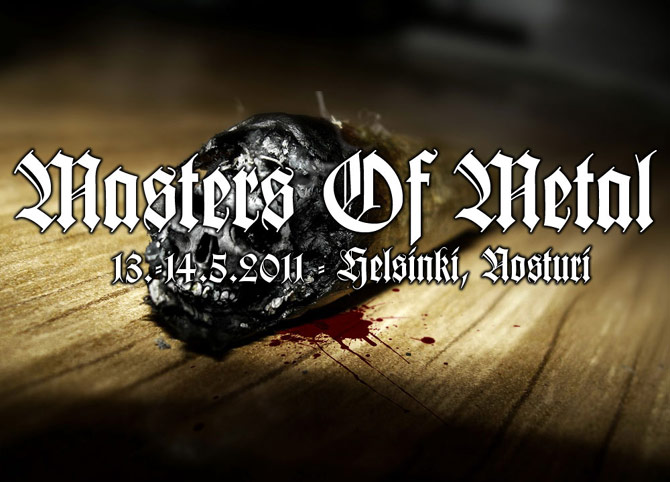 Masters Of Metal -festaria vietetään Helsingissä.