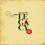Twinspiritsin "Legacy"-albumin etukannessa vaaleankeltainen pohjaväri ja sen päällä lukee mustalla värillä albumin nimi siten, että sana on tavutettu kolmelle riville.