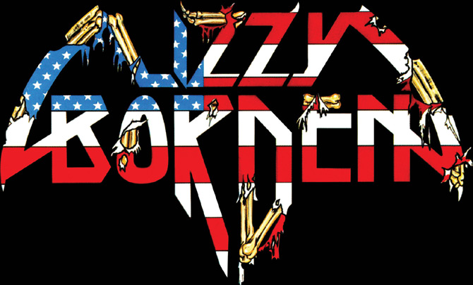 Kuvassa Lizzy Bordenin logo.