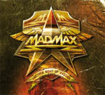 "Another Night of Passion" -albumin etukannessa kullankeltaisena hohtava tähtikuvio, jonka päällä Mad Maxin logo.