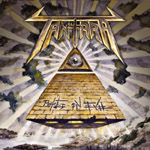 Pyramidi, jonka yläosassa silmä. Pyramidin yläpuolella näkyy kultaisena Tantara-logo.