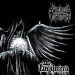 Sacrilegious Impalementin "III -- Lux Infera" -albumi netukannessa piirros olennosta, joka mustaa taustaa vasten levittelee sulkasiipiä. Kuvan oikeassa yläkulmassa bändin logo ja oikeassa alakulmassa albumin nimi.