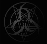 Aeon-bändin käyttämä tummasävyinen symboli, jossa näkyy tummanharmaalla mustaa taustaa vasten ylösalaisin käännetty pentagrammi ja kolme kappaletta kuutosia.