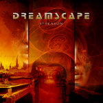 Dreamscape-yhtyeen uuden albumin, nimeltään '5th Season', kansikuva. Kyseessä punasävyinen ja hieman futuristinenkin teos, jossa näkyy monenlaisia muodottomia hahmoja ja kuvioita.